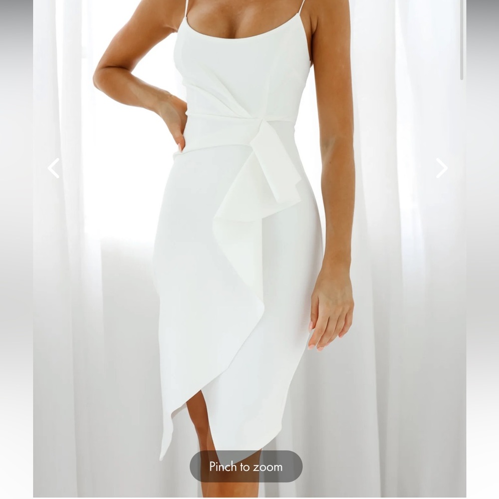 Selfie Leslie White Dress
